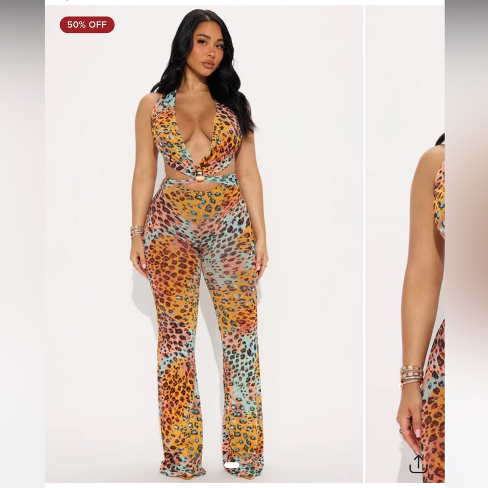 Paradise With You Multicolor Jumpsuit